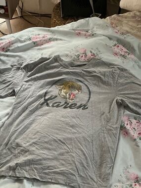 grey Karen TShirt Sz XL